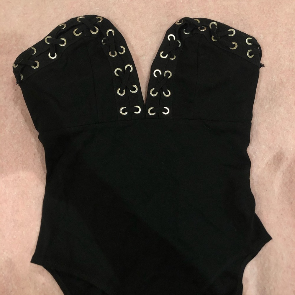 Sexy strapless one piece